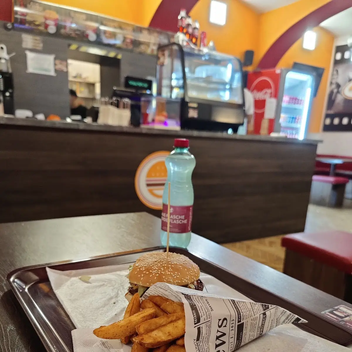 Cheeseburger Menü