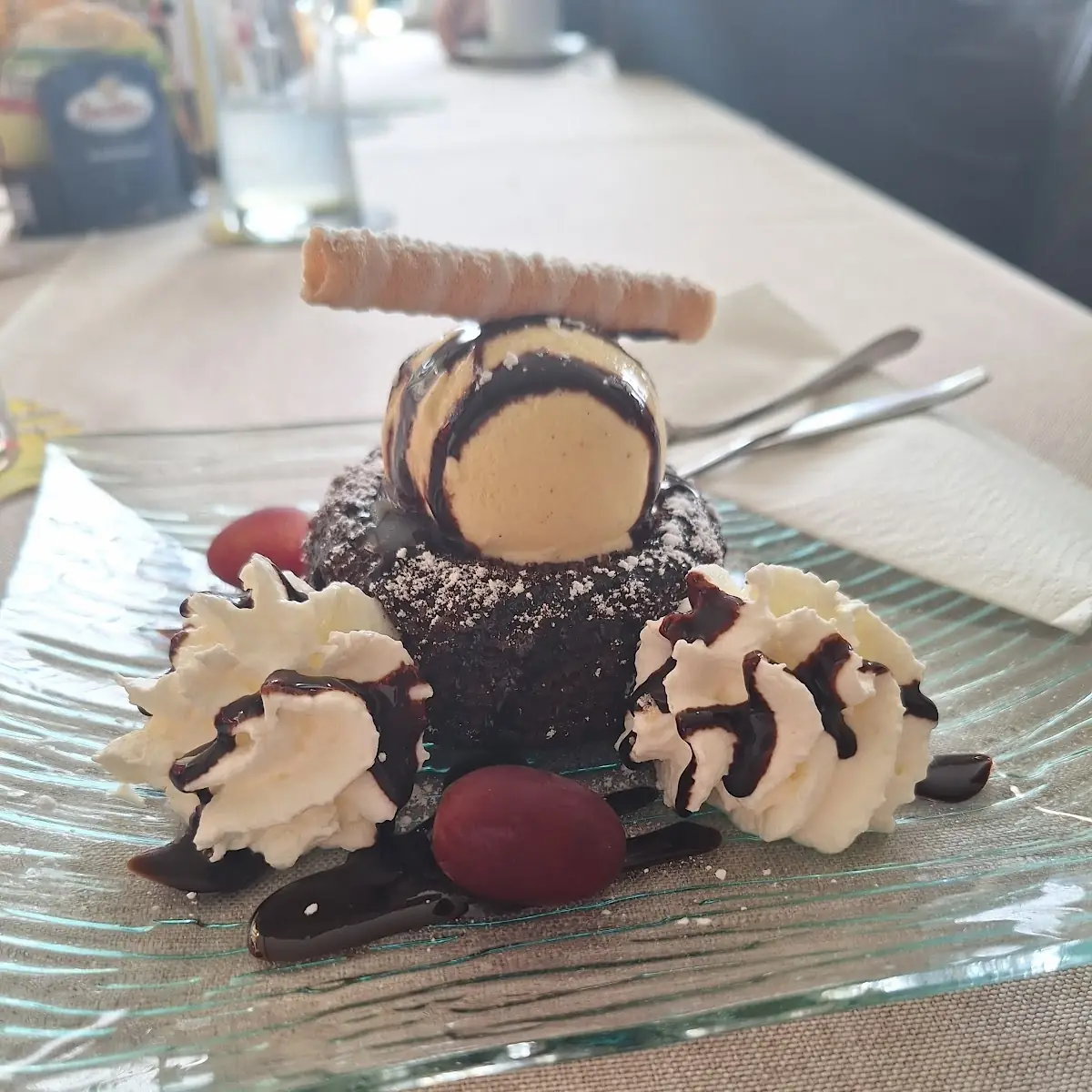 Schokokuchen Mit Eis