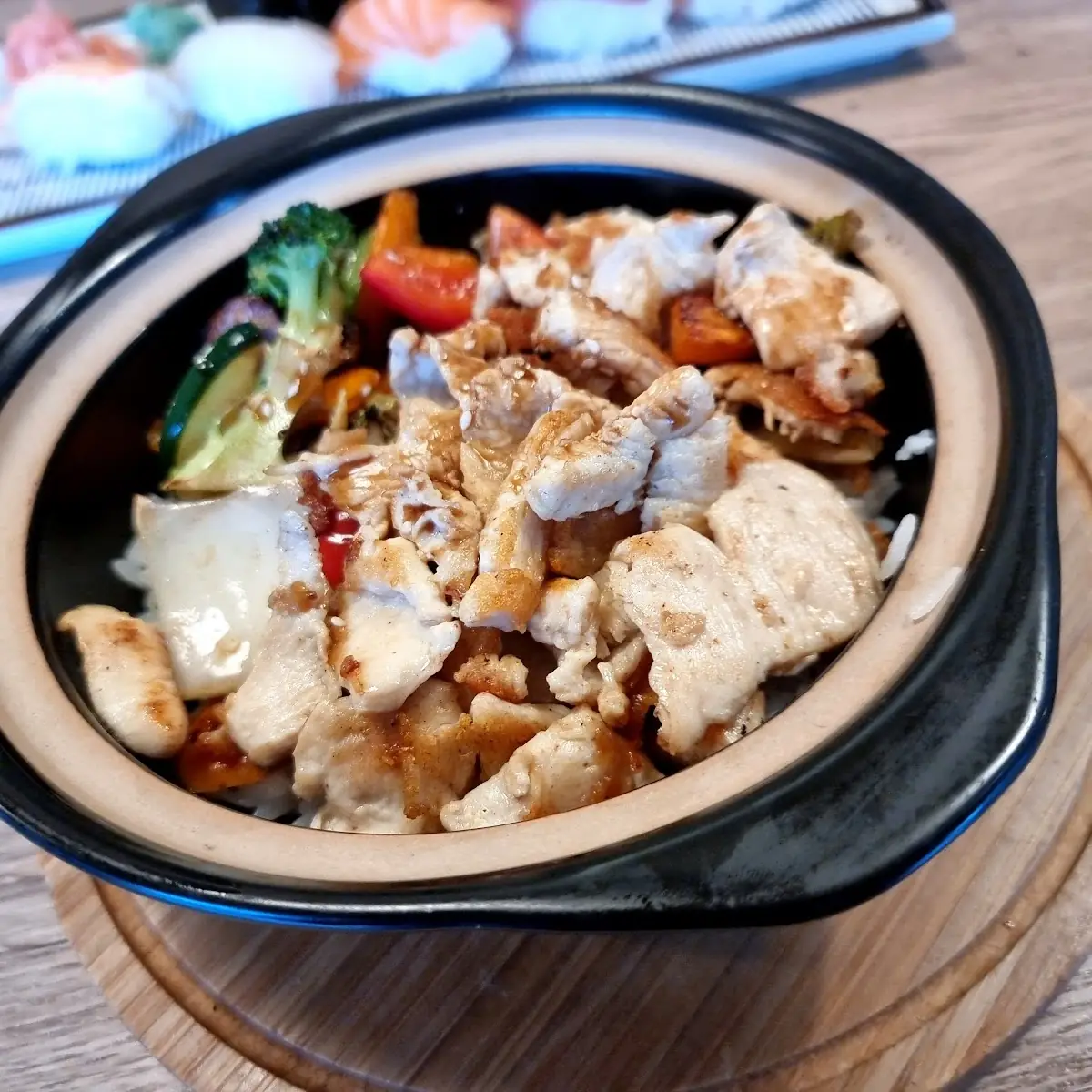 Hühnerfleisch Teriyaki