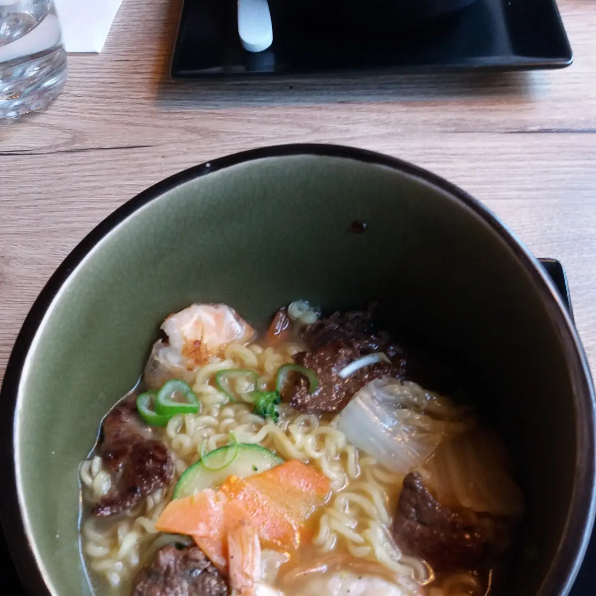 Ramensuppe Mit Rindfleisch
