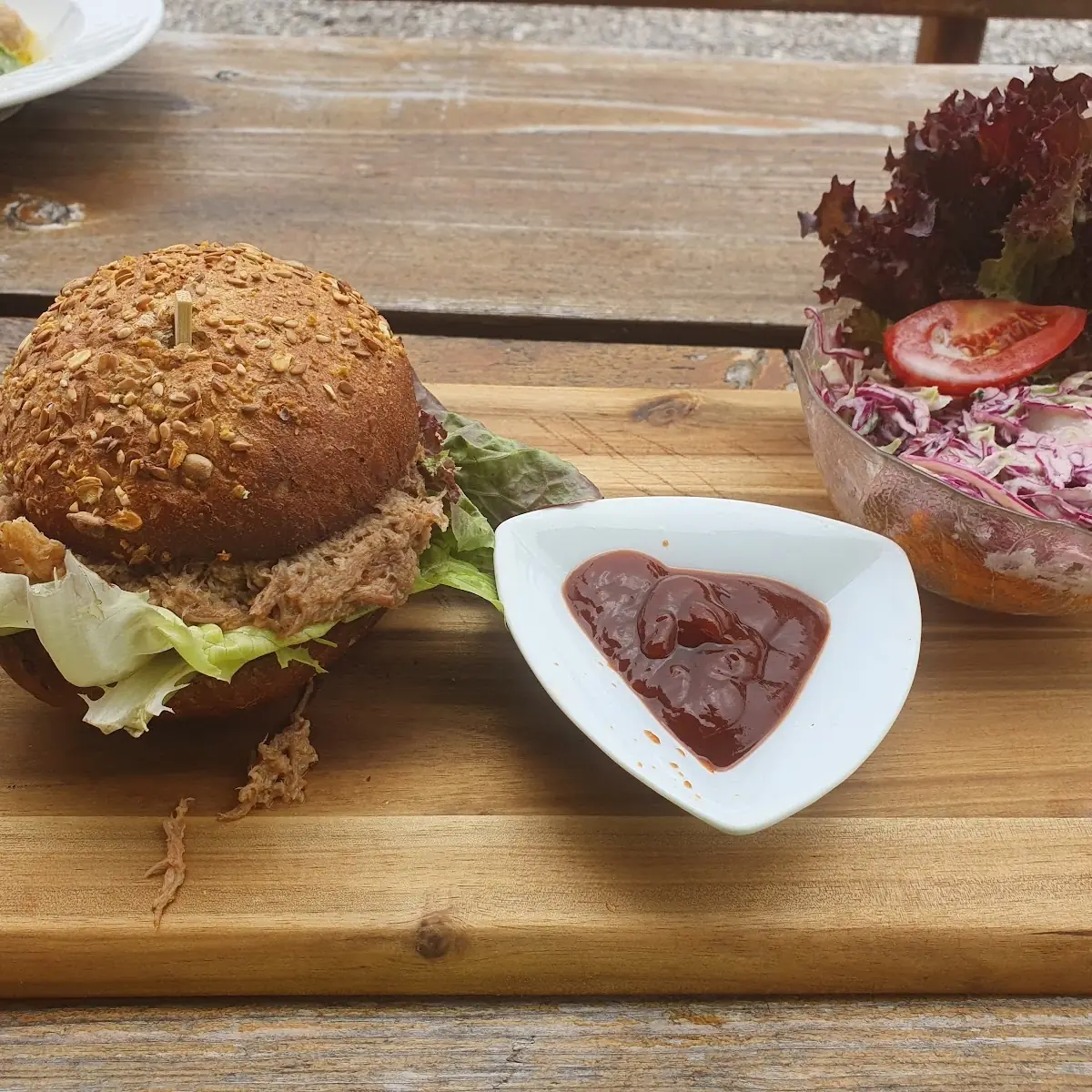 Hinterhornalm Burger Pulled Pork