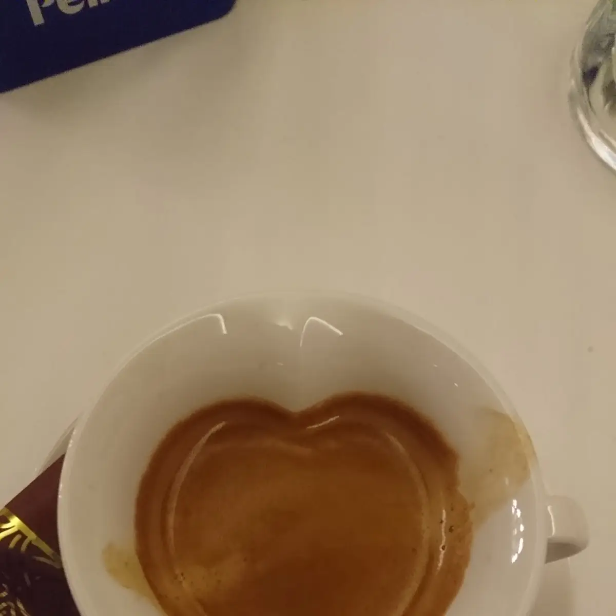 Doppelter Espresso Macchiato