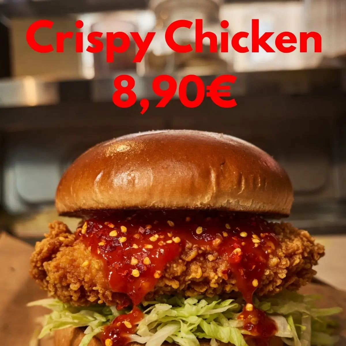Crispy Chicken Burger