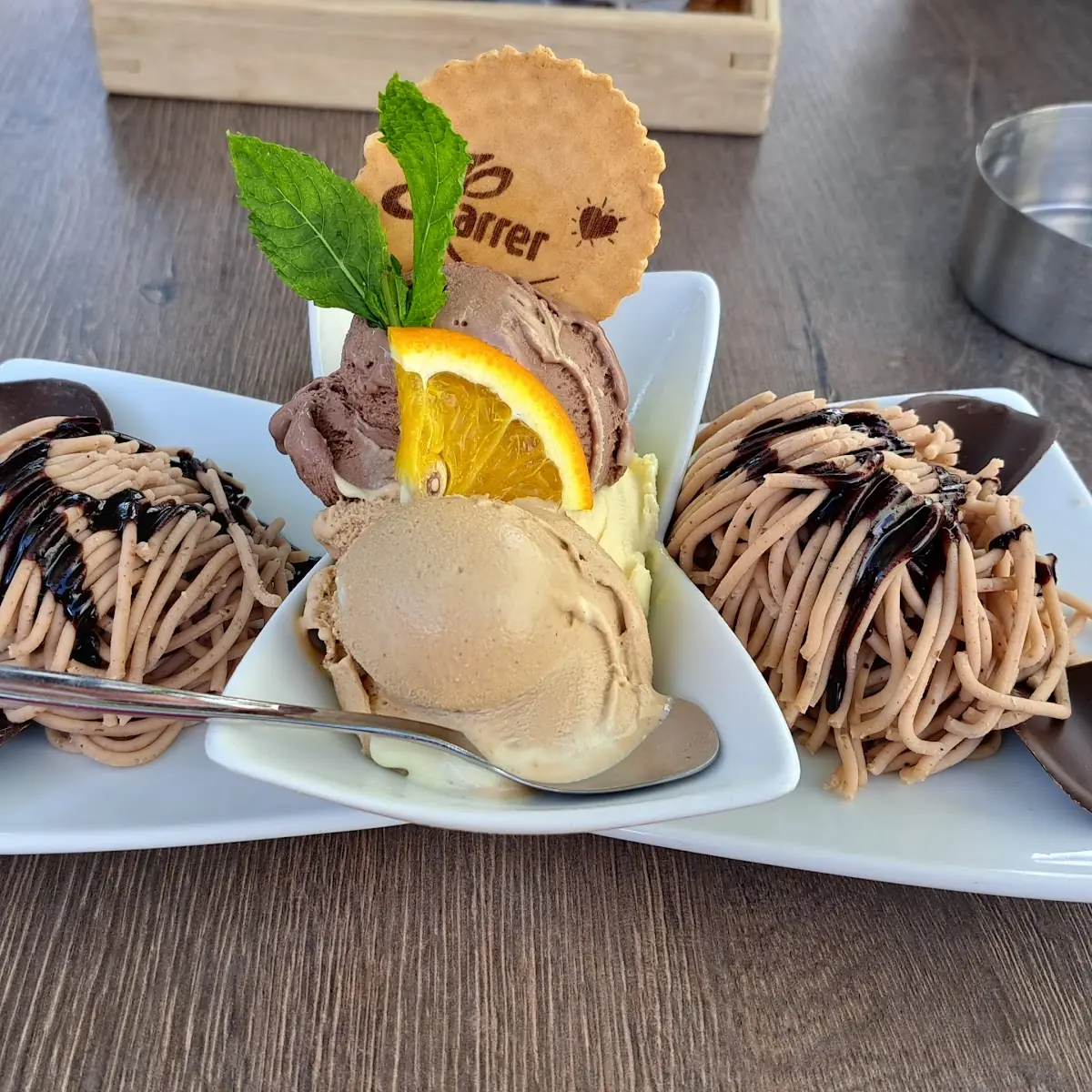 Kastanien Eis