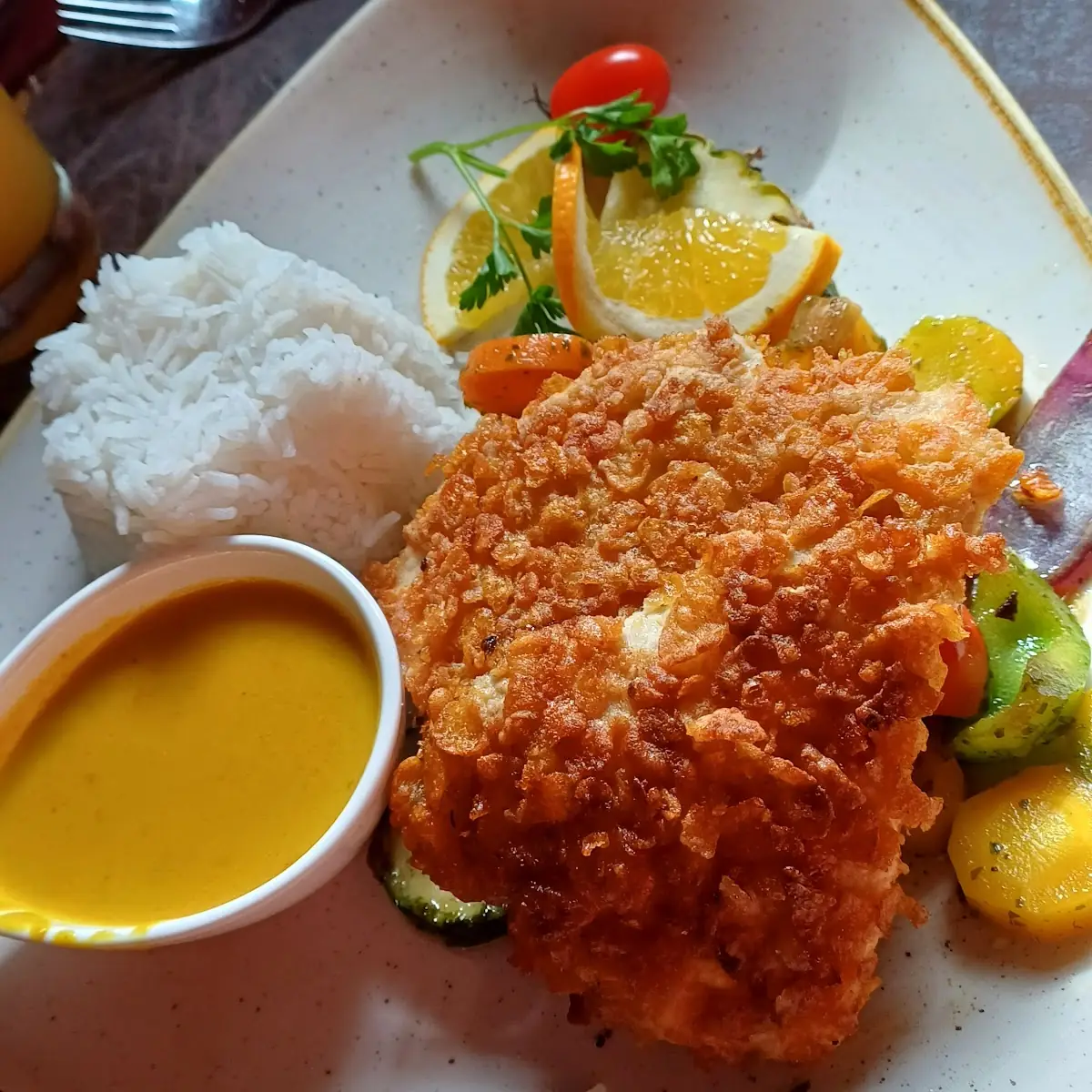Knuspriges Hähnchen