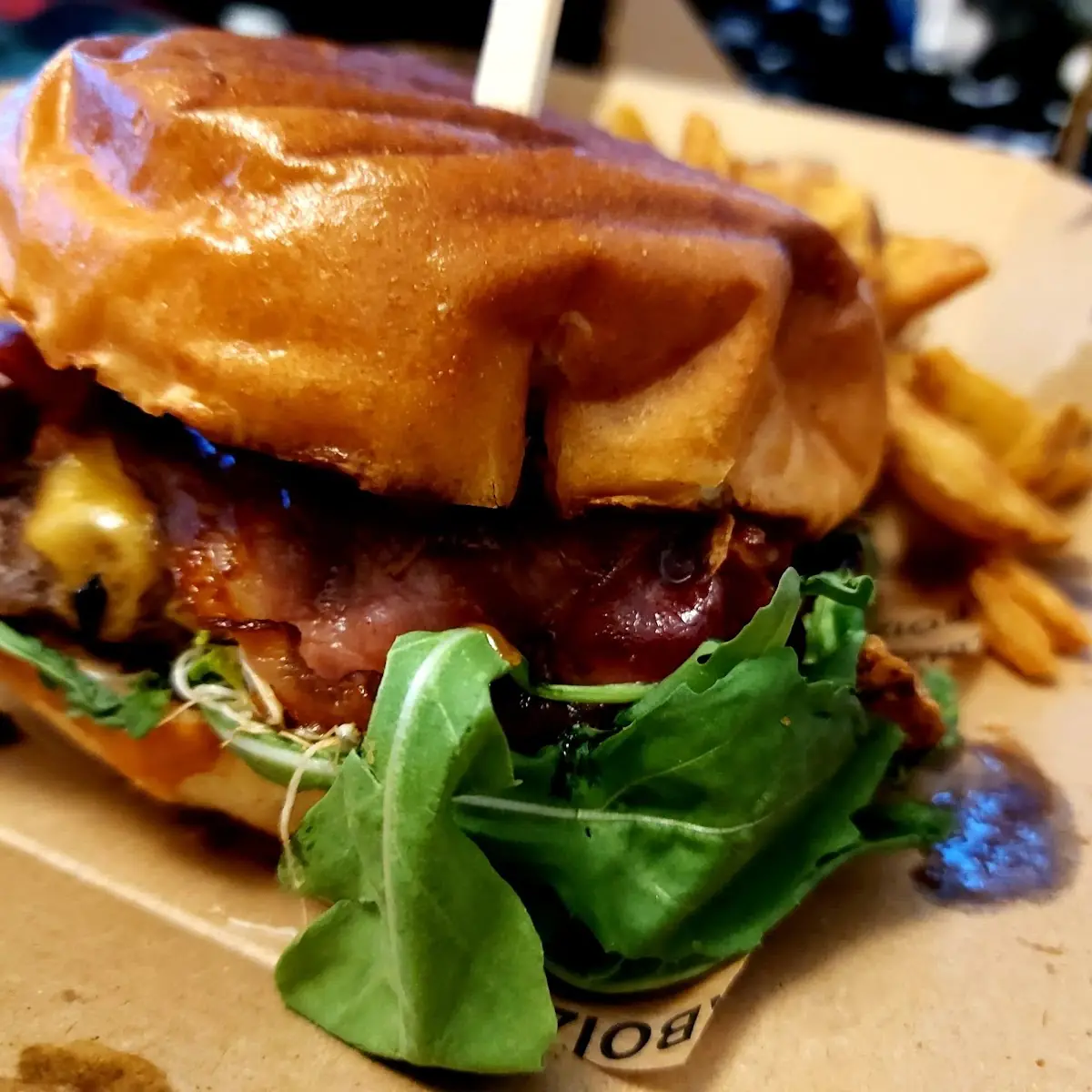 Wedding Bacon Beef Burger