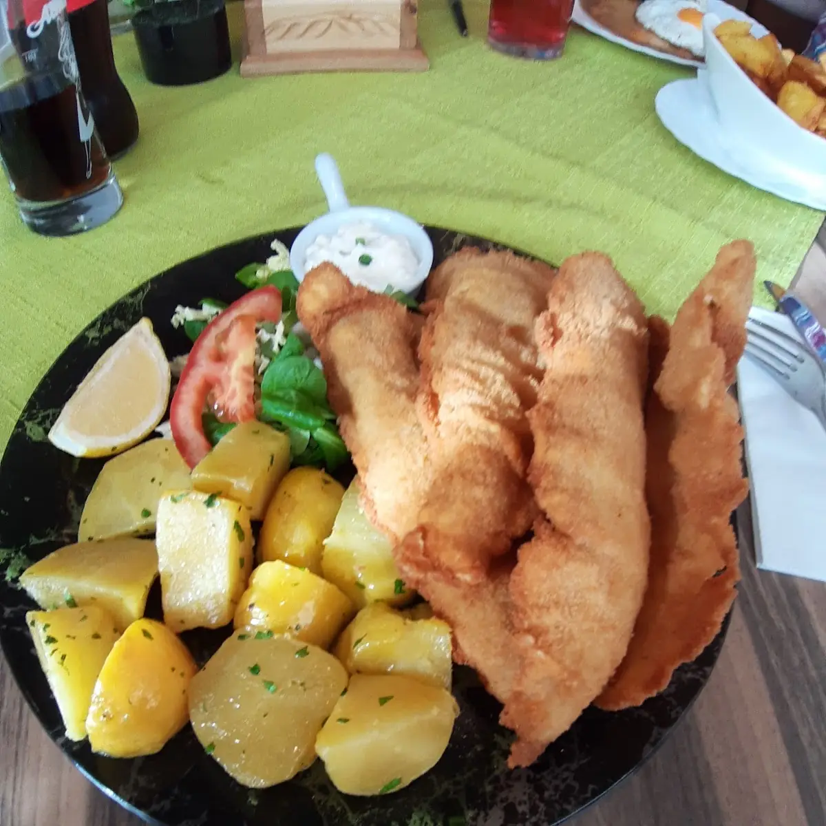 Gebackener Fisch