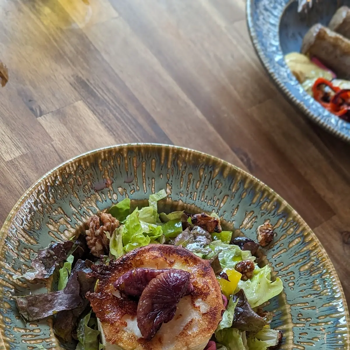 Gebratener Ziegenkäse