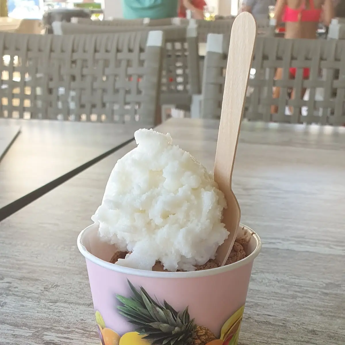 Zitronensorbet