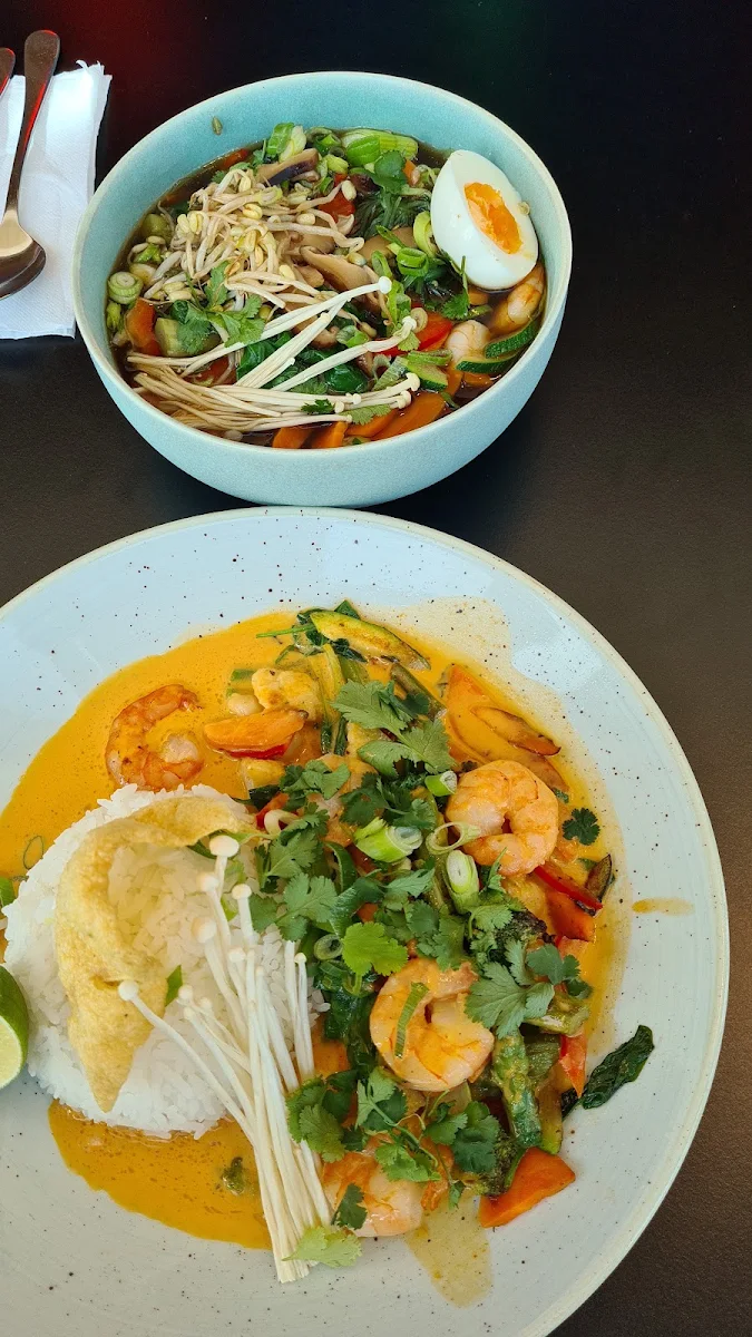 Red Thai Curry Mit Gambas