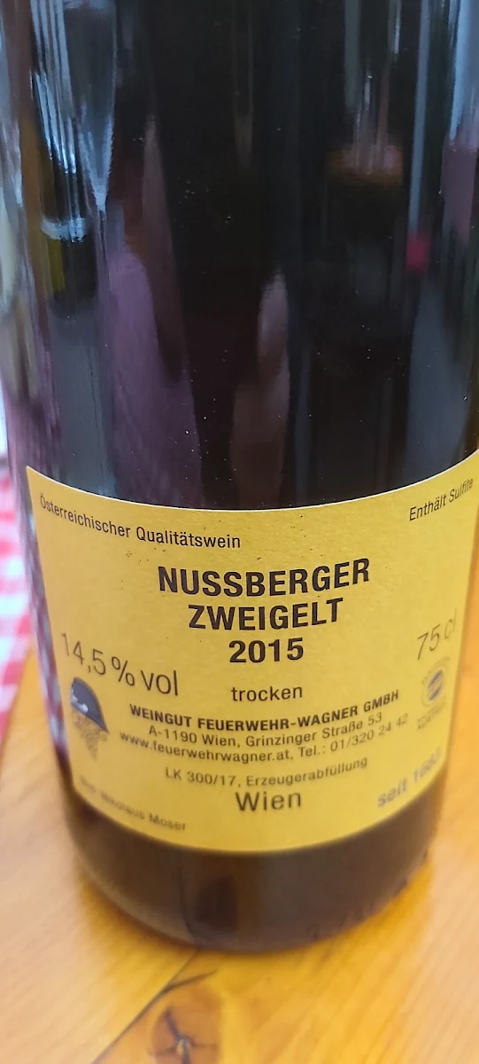 Wein Vom Feuerwehr Wagner