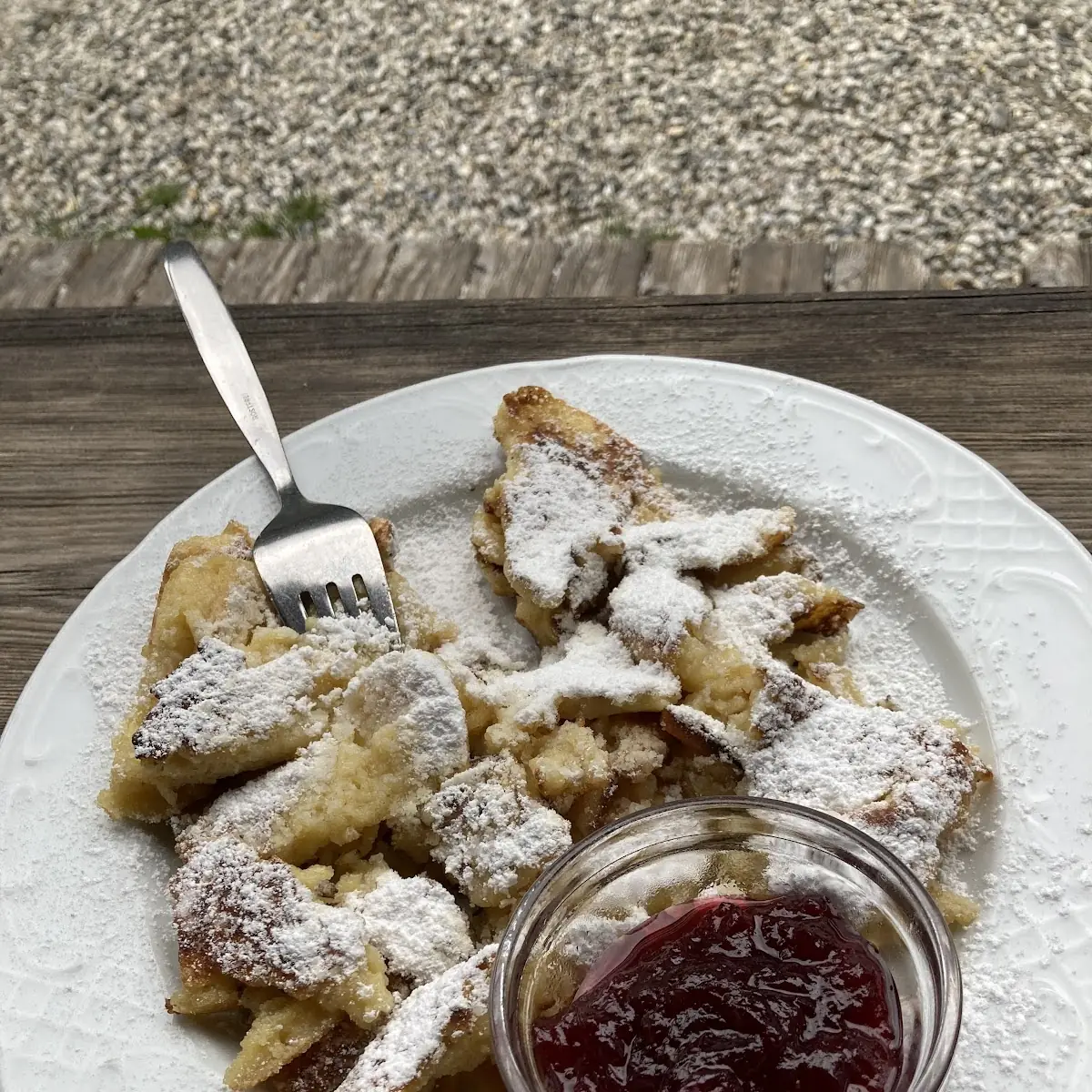 Kaiserschmarrn Mit Apfelmus