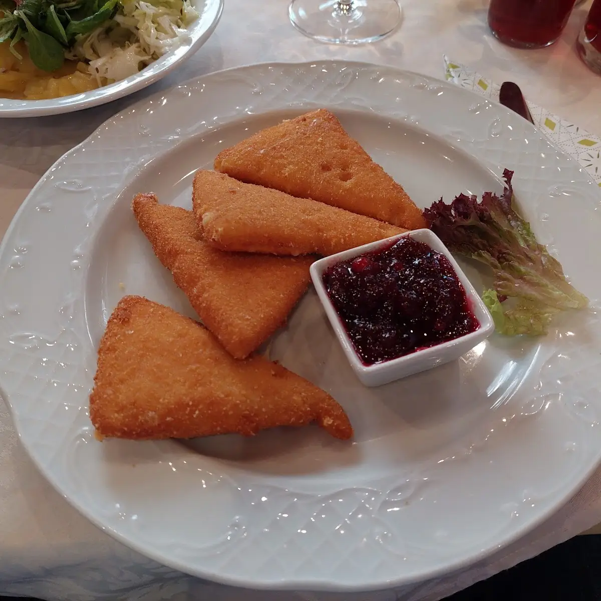 Gebackener Käse