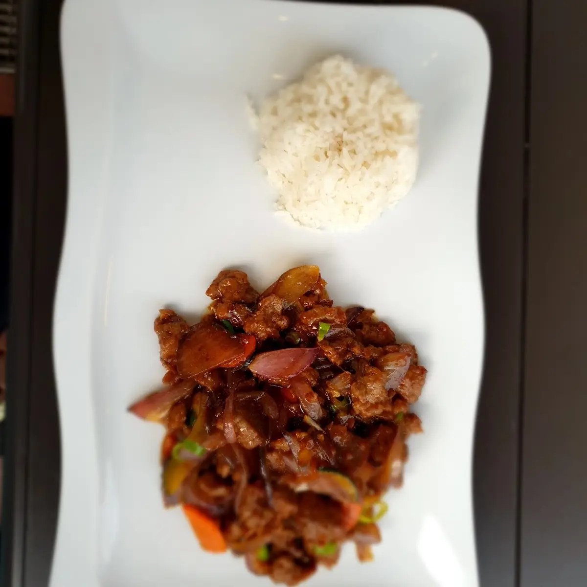 Rindfleisch Mit Zwiebeln