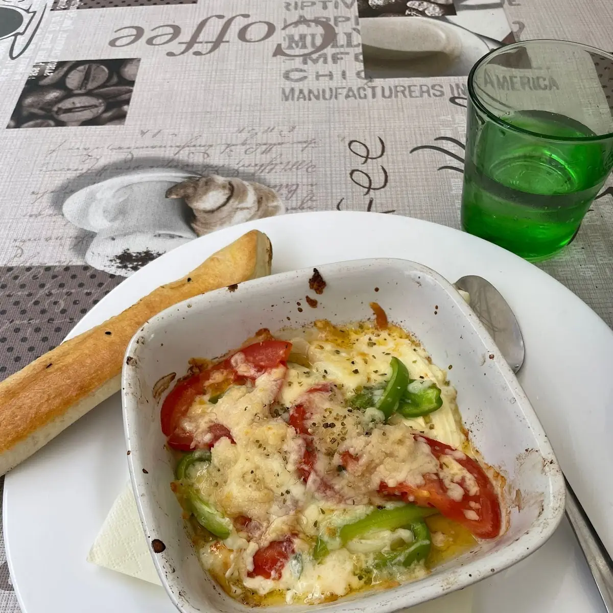 Überbacken Feta