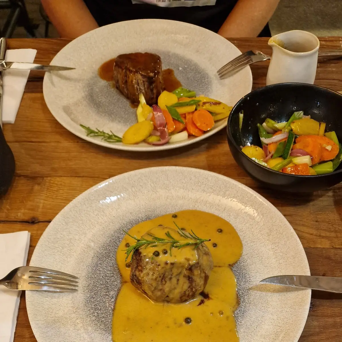 Filetsteak Mit Peffersauce