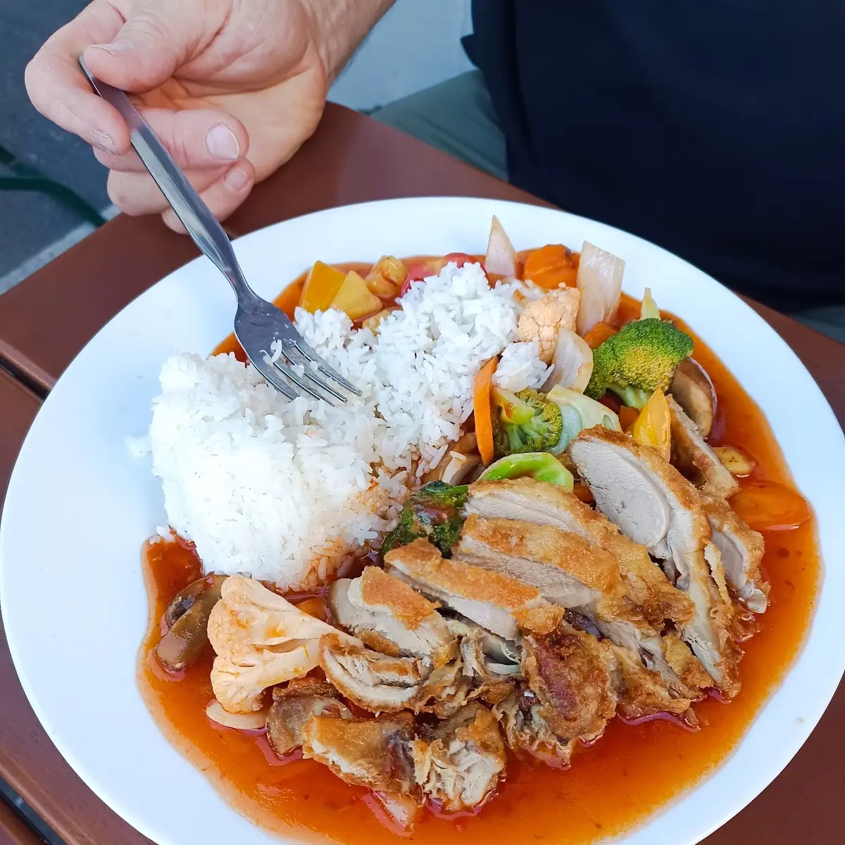 Pad Priau Wan Gai Mit Ente