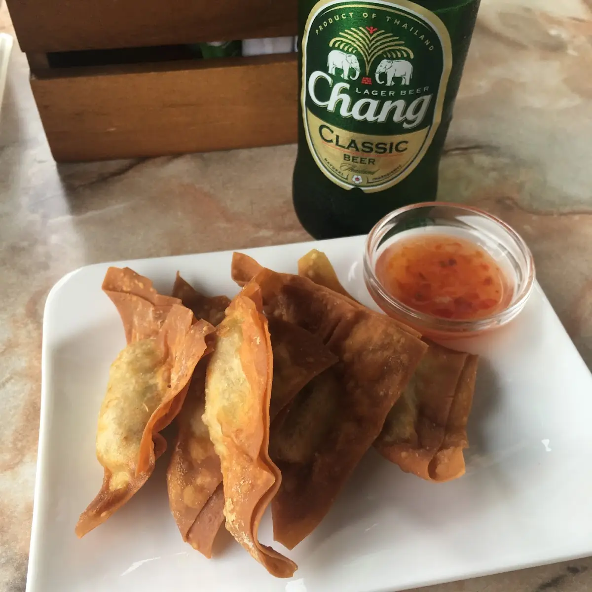 Wantan Und Chang Bier