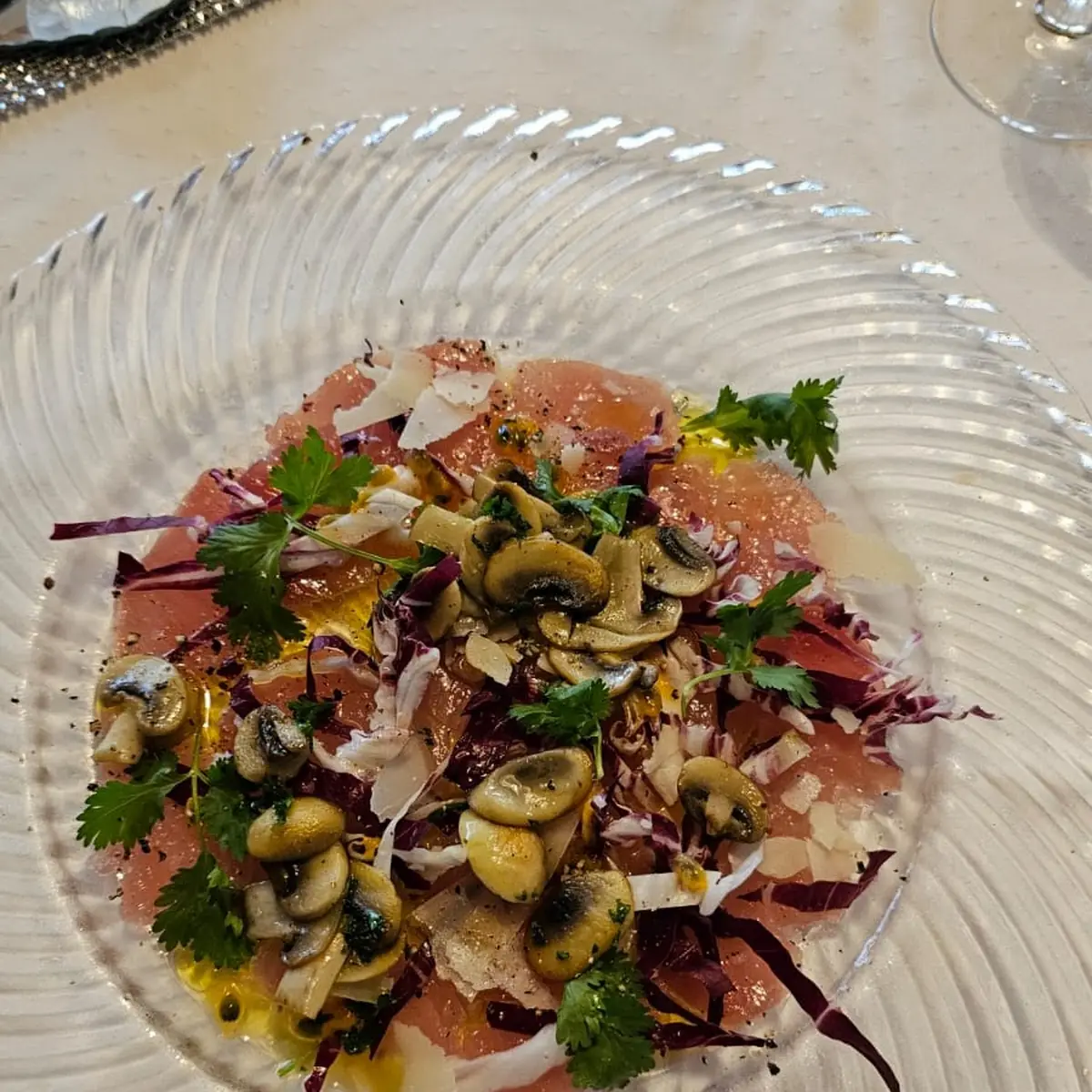 Thunfisch Carpaccio