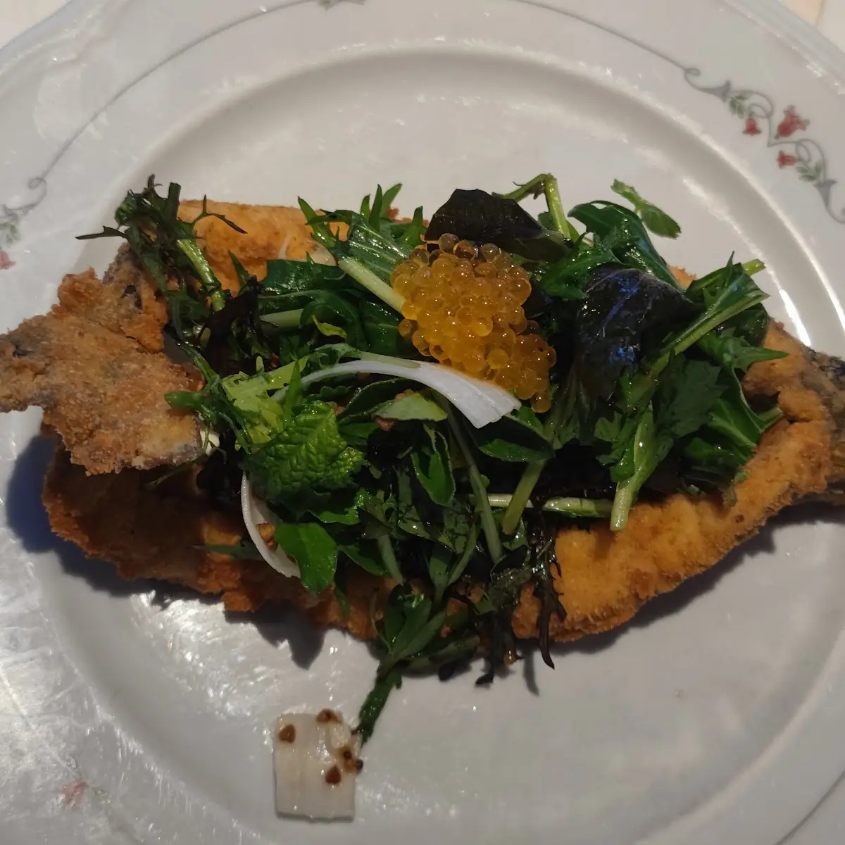Gebackener Saibling Mit Kräutersalat