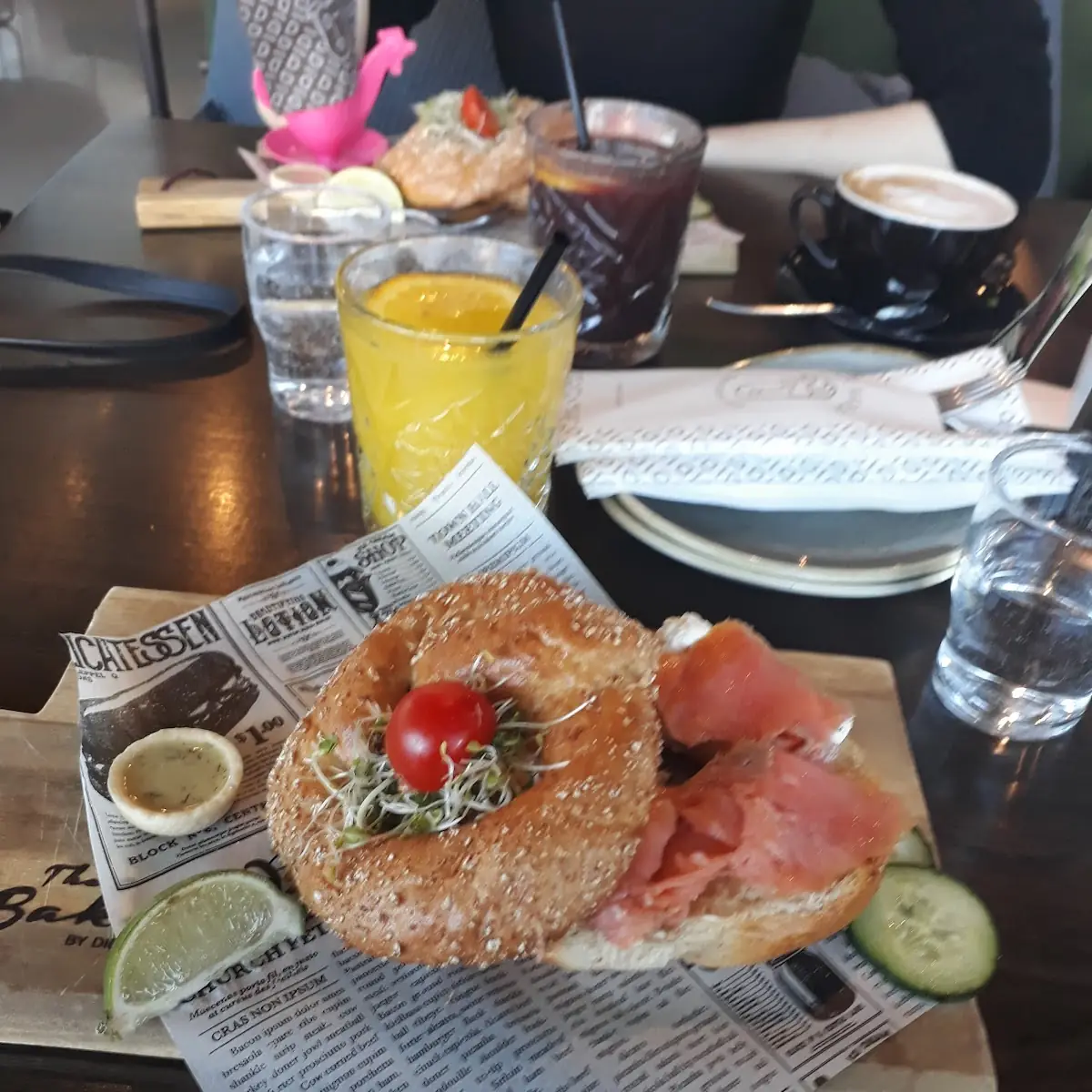 Lachs Bagle