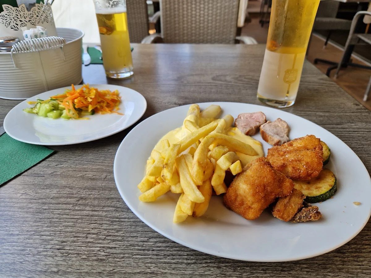 Vom Buffet Spargel Gebackenes Gemüse