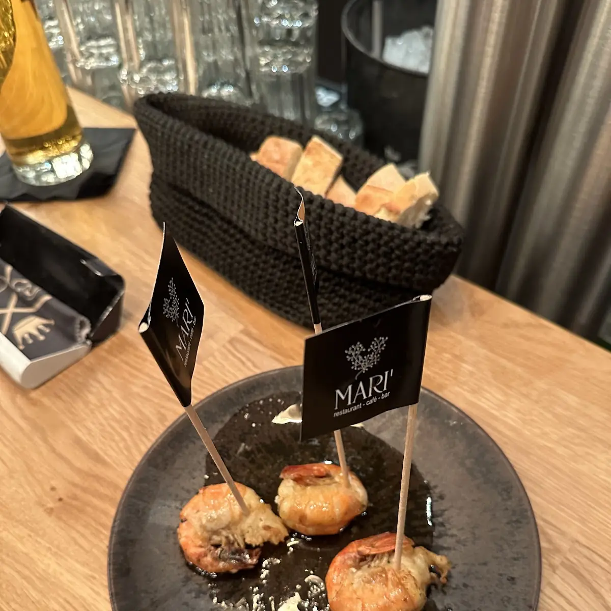 Garnelen In Knoblauch Gegrillt