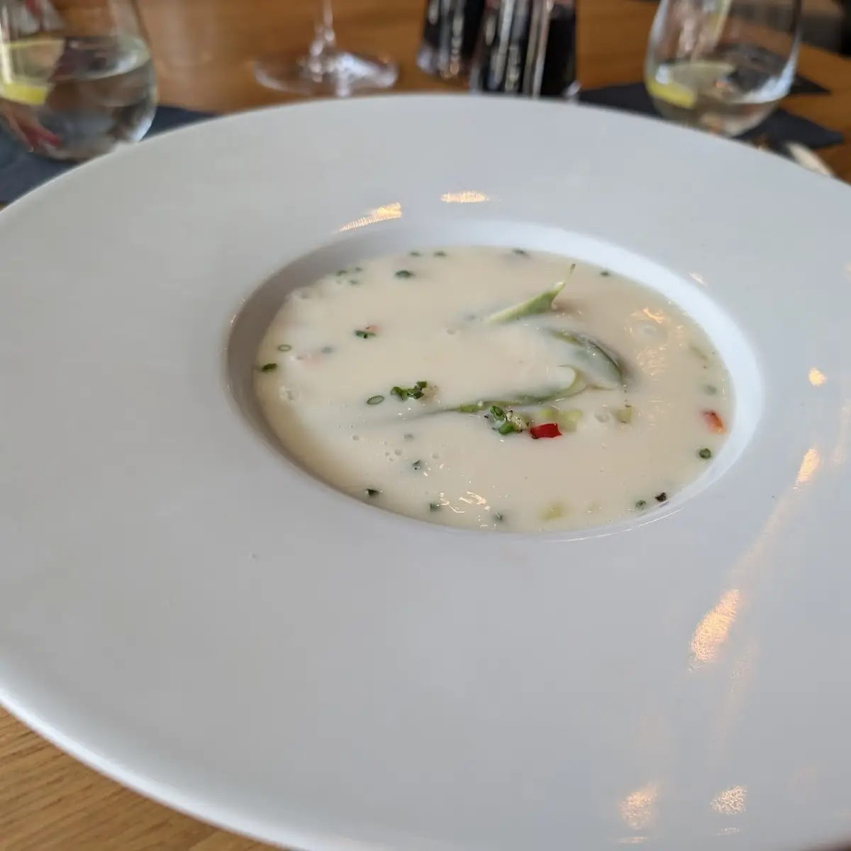 Spargelsuppe