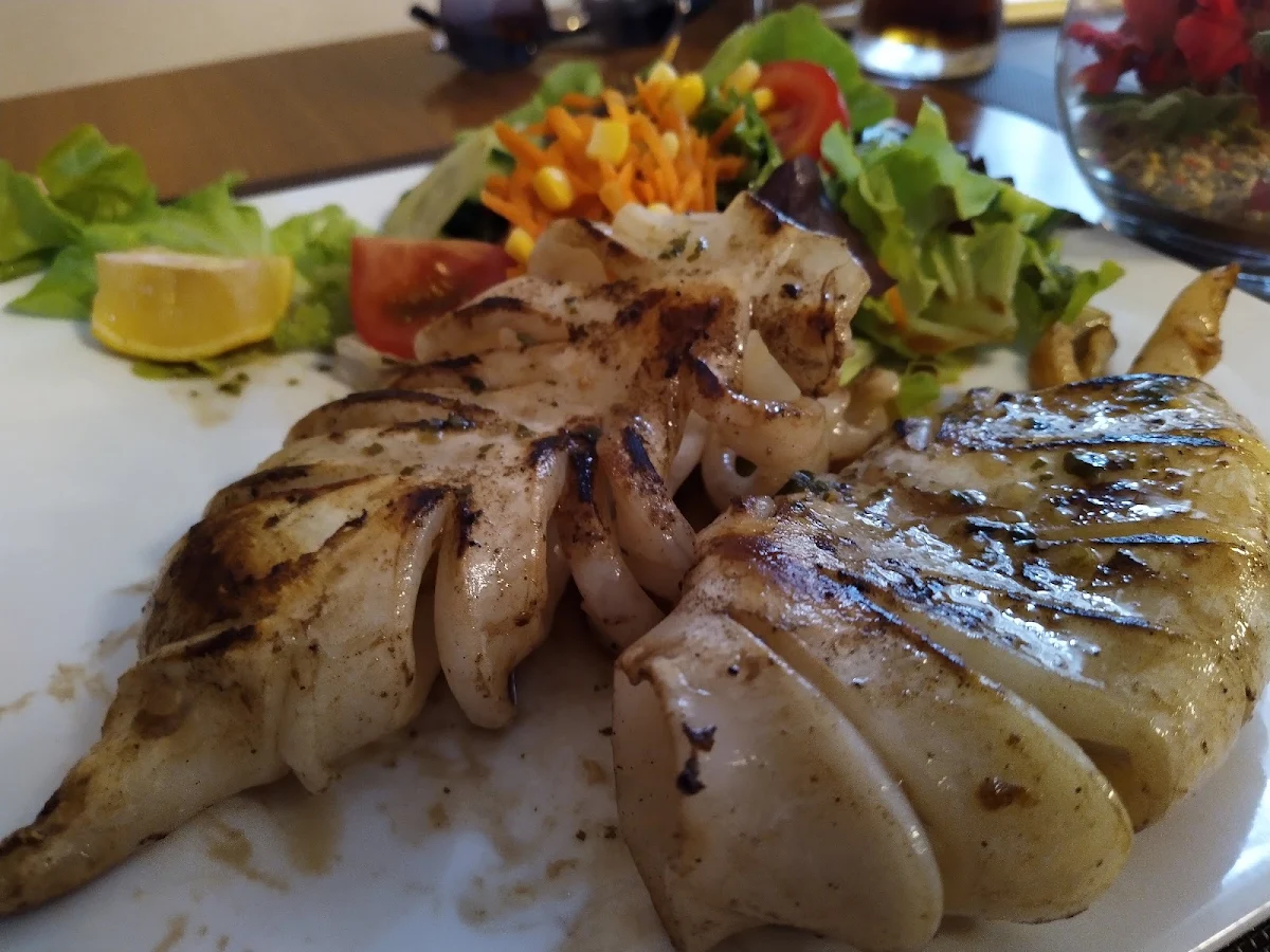 Gegrillte Kalamari
