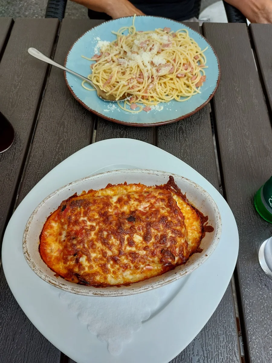 Spaghetti Carbonara & Lasagna