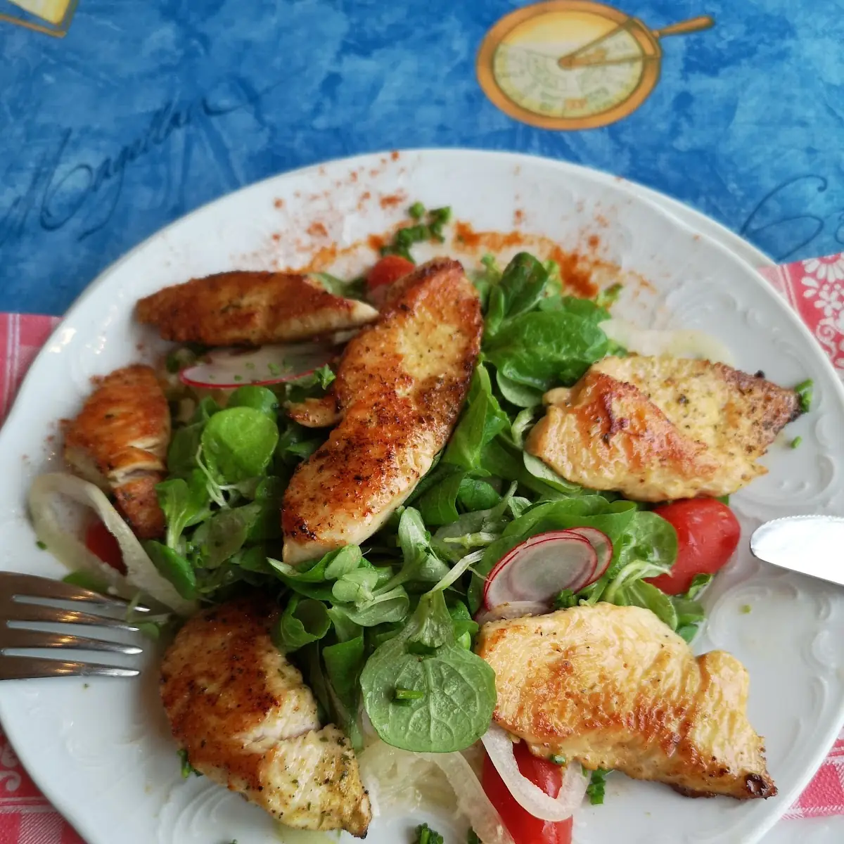 Salat Mit Hähnchen