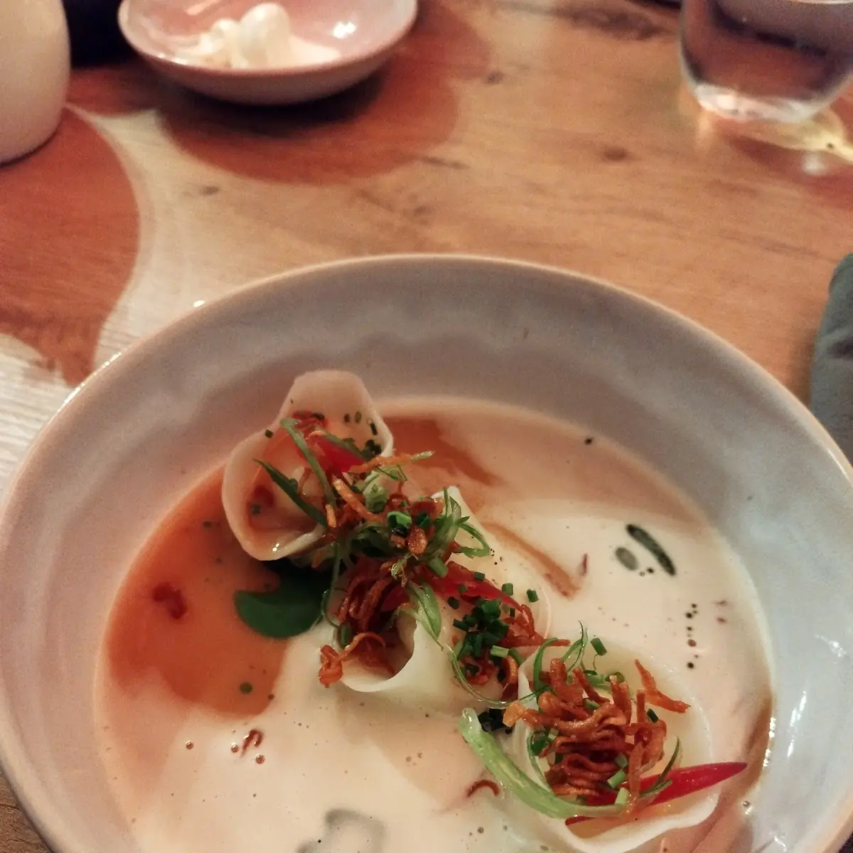 Ravioli Zwiebel Frischkäse
