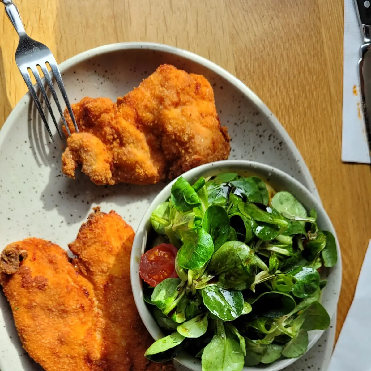 Steirischer Backhendlsalat