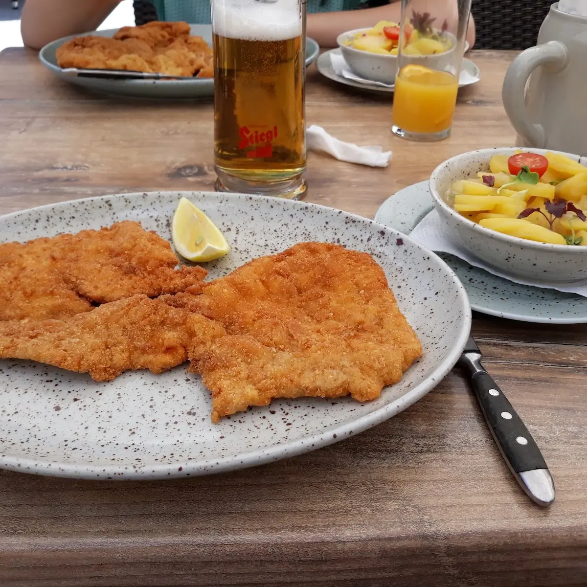 Wiener Schnitzel Mit Kartoffelsalat