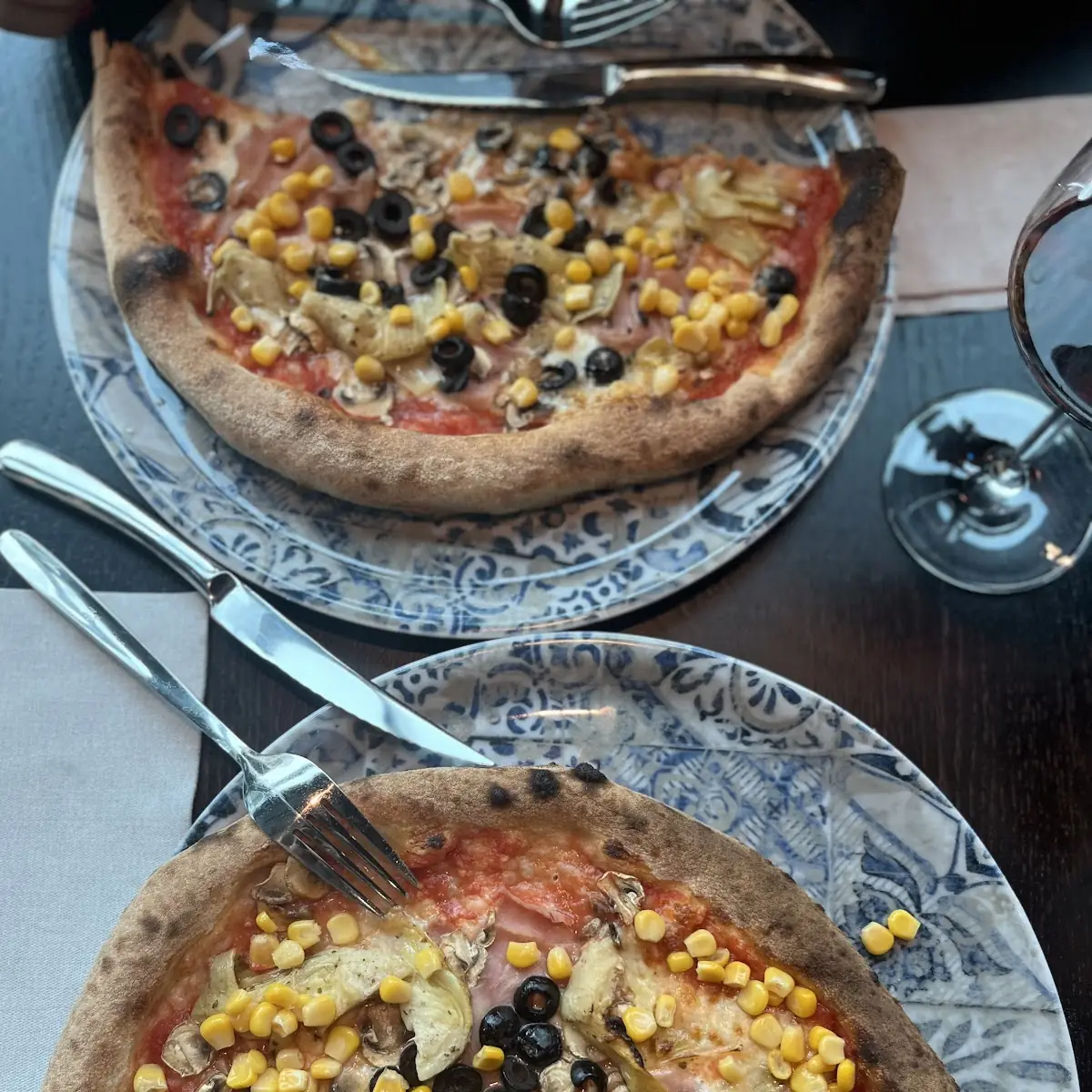 Pizza Mit Zutaten Nach Dem Wunsch