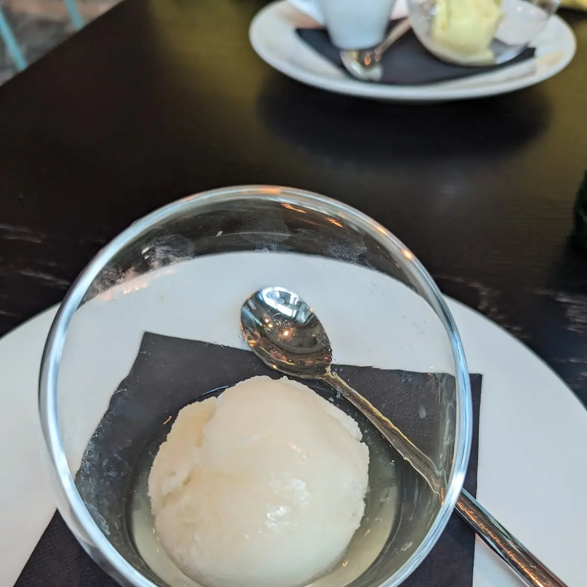 Zitronensorbet Mit Limoncello