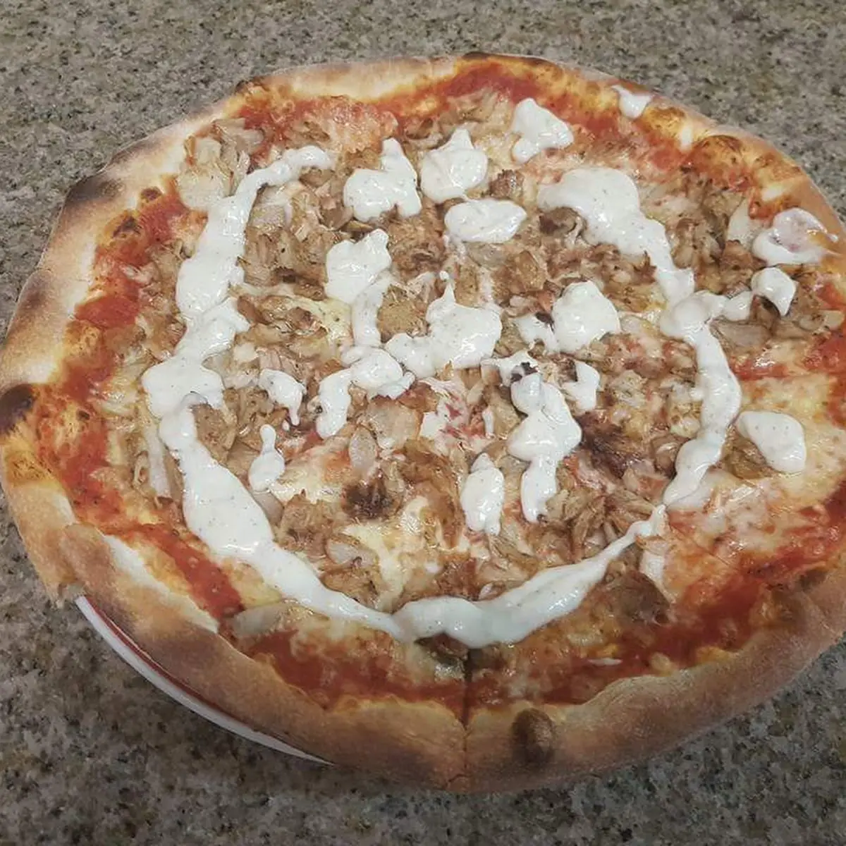 Kebab Pizza Mit SoSe