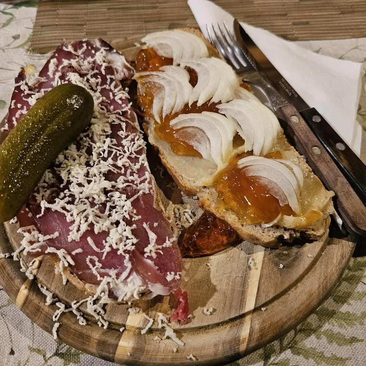 Speckbrot Bratlfettbrot