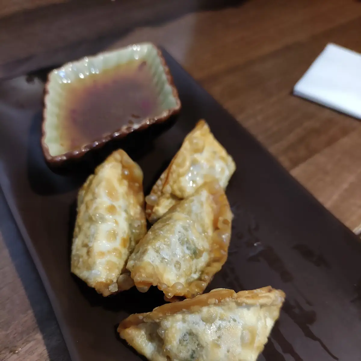 Teigtaschen Fritiert
