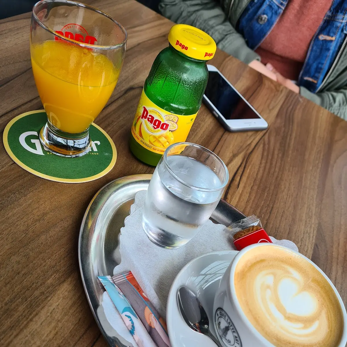 Coffee and Juice