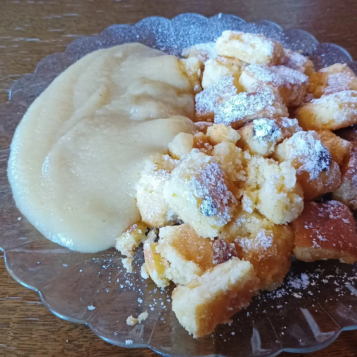 Kaiserschmarrn Mit Apfelmus