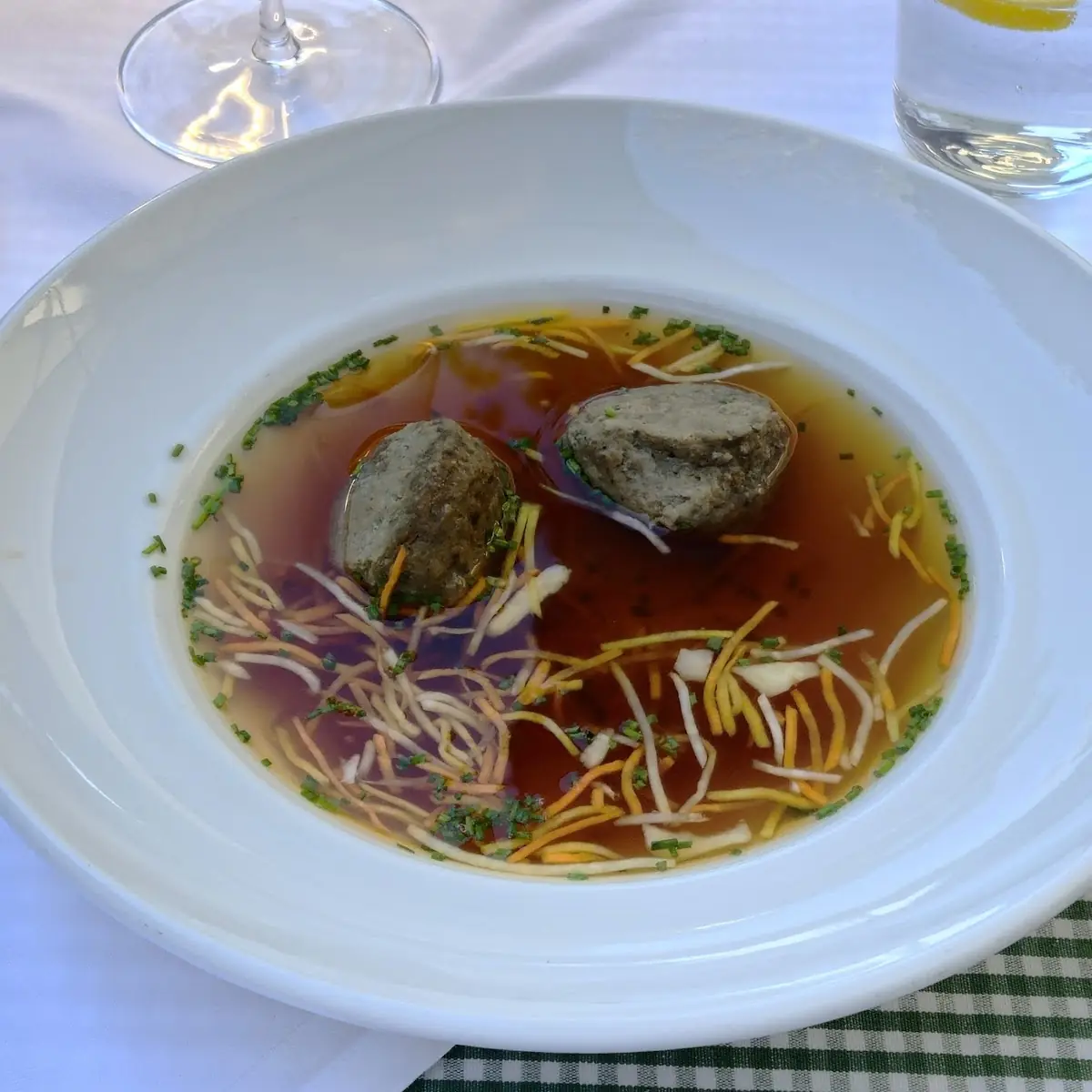 Grießnockerl Suppe