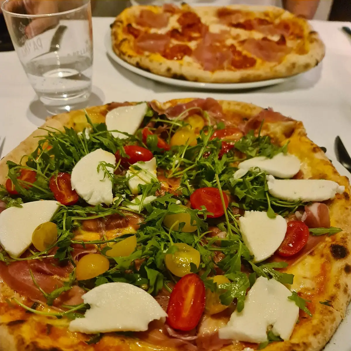 Passatine Di Ceci Con Julienne Di Calamari & Crostini Con Aglio E Rosmarino