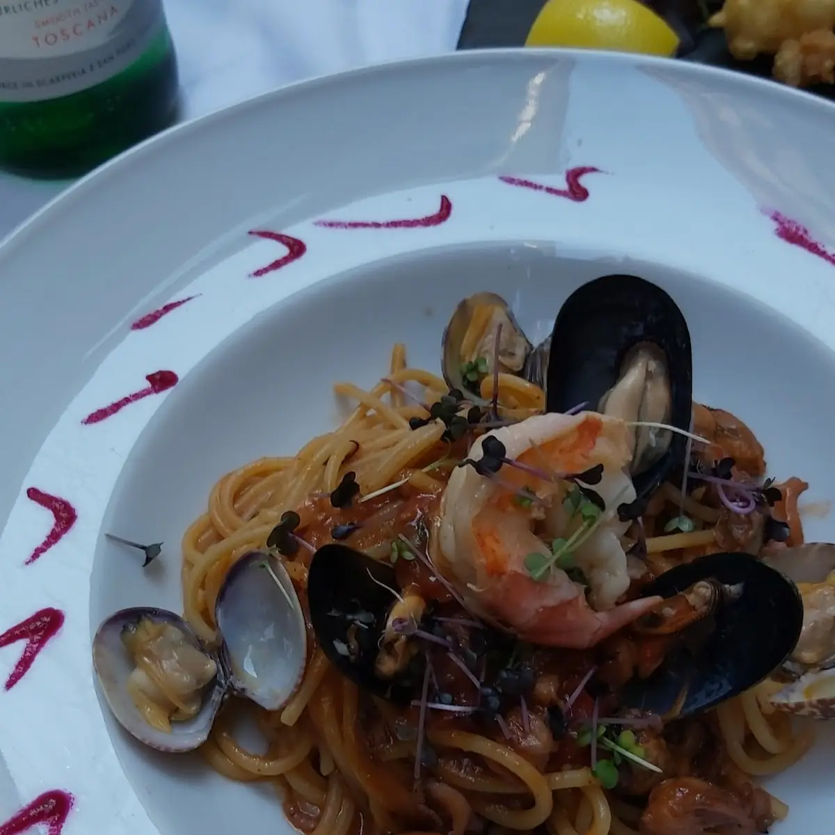 Pasta Mit Meeresfrüchten