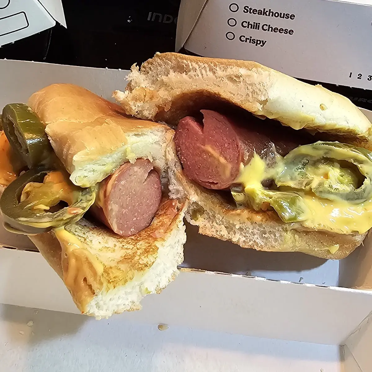 Chili Cheese Grilled Dog