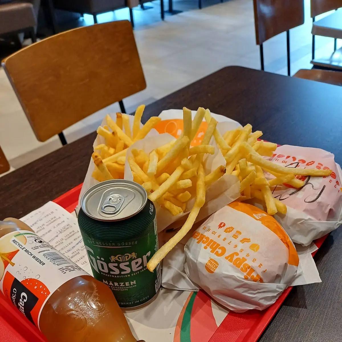 Menús Burger
