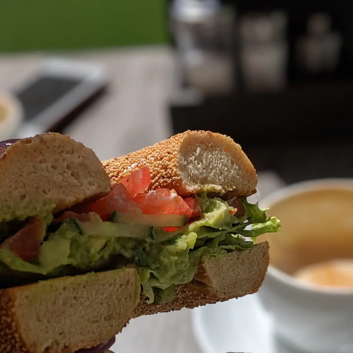 Avocado Bagel