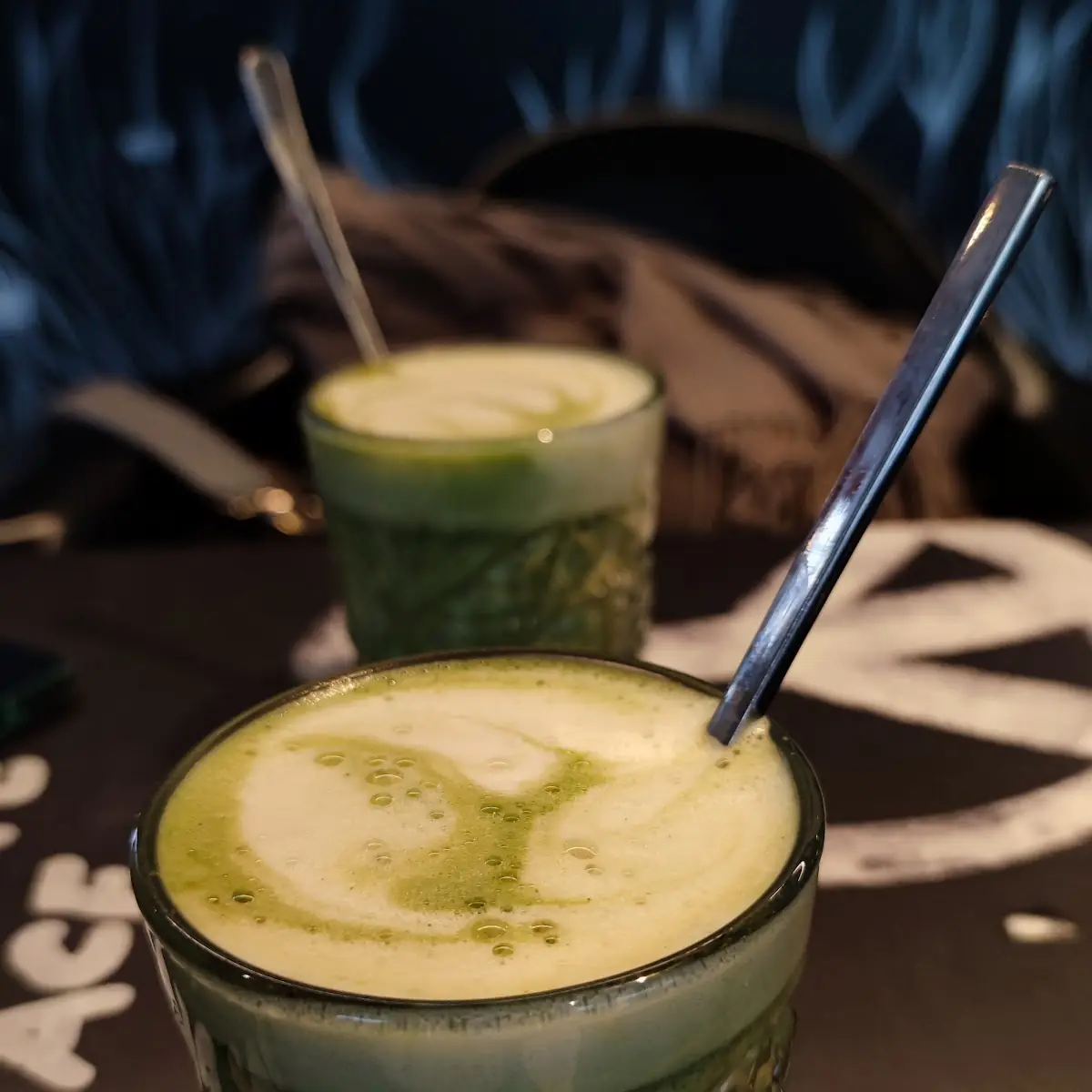Dirty Matcha Latte