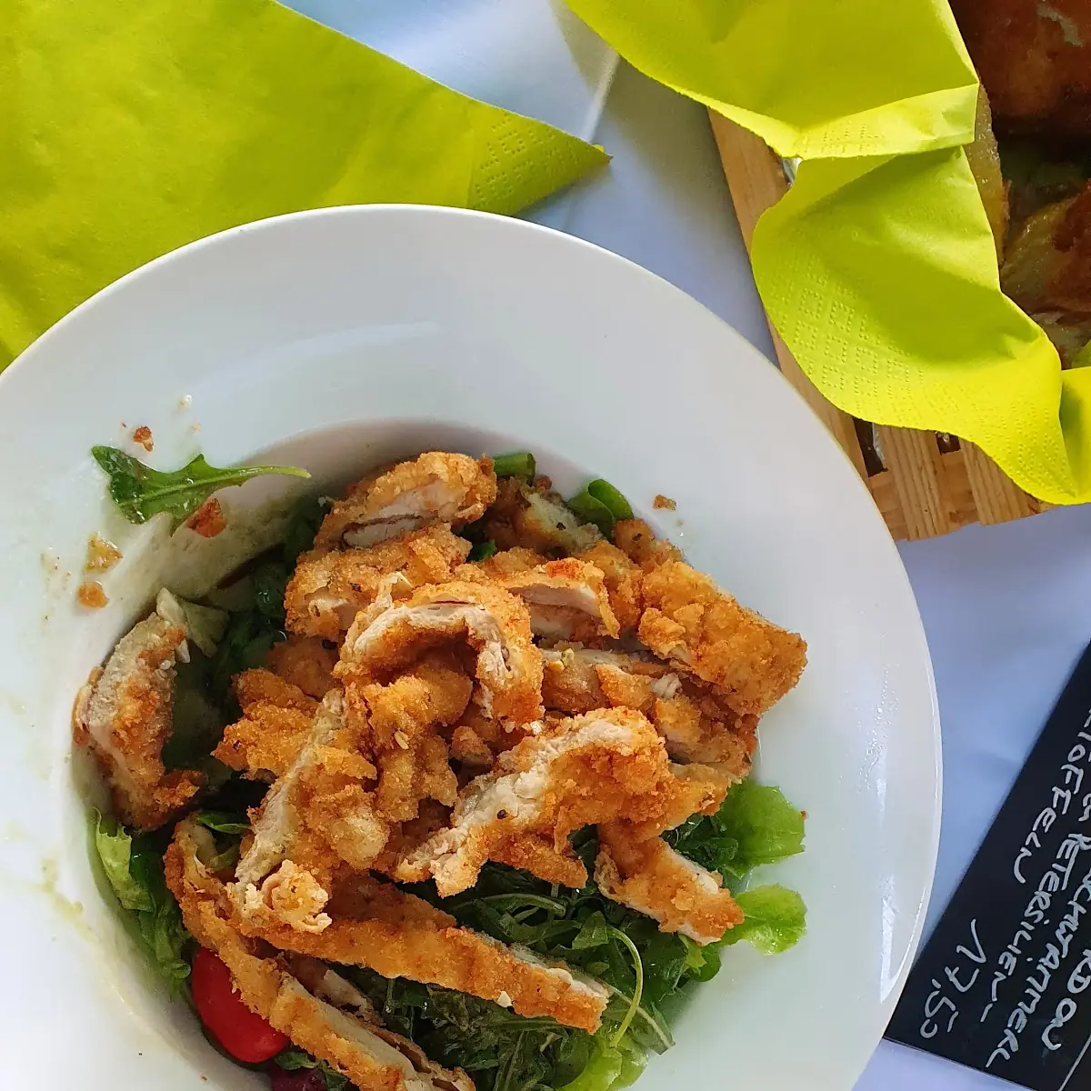 Backhendlsalat