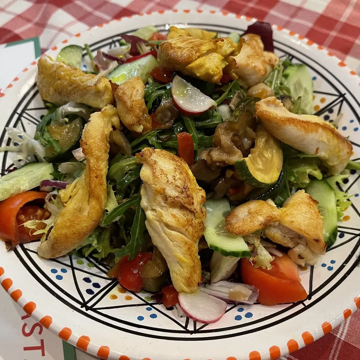 Salat Mit Huhn